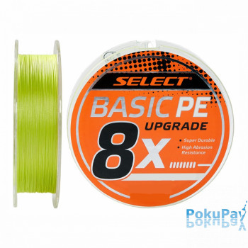 Шнур Select Basic PE 8x 150m Light Green #1.5/0.18mm 22lb/10kg
