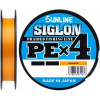 Шнур Sunline Siglon PE х4 300m оранжевый #2.0/0.242mm 35lb/15.5kg
