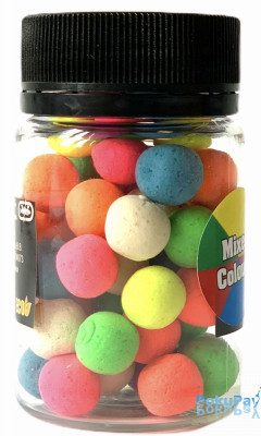 Бойлы CCBaits Fluoro Pop-Ups Mixed Colours (Микс цветов) 10mm 20g (CCB002768)