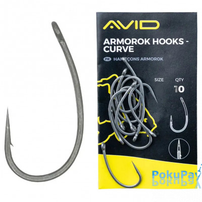 Гачок Avid Carp Armorok Hooks Curve #6 10шт