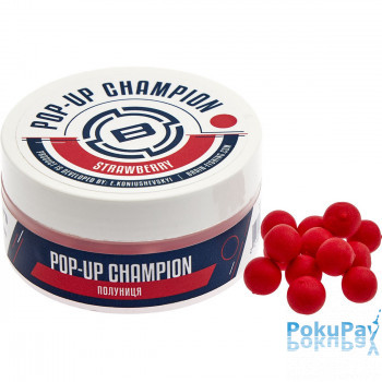 Бойли Brain Champion Pop-Up Strawberry (полуниця) 10mm 34g