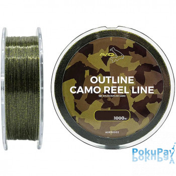 Волосінь Avid Carp Outline Camo Reel Line 1000m 0.33mm 15Lb/6.8kg