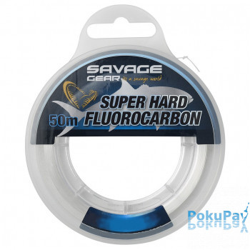 Флюорокарбон Savage Gear Super Hard 50m 0.50mm 13.2kg Clear