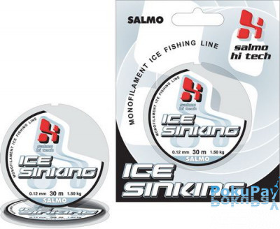 Волосінь зимова Salmo HI-Tech Ice Sinking 30m 0.08mm 0.75kg (4505-008)