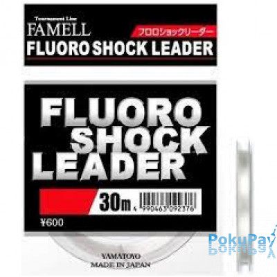 Флюорокарбон Yamatoyo Fluoro Shock Leader 30m 4LB Clear-Fluoro