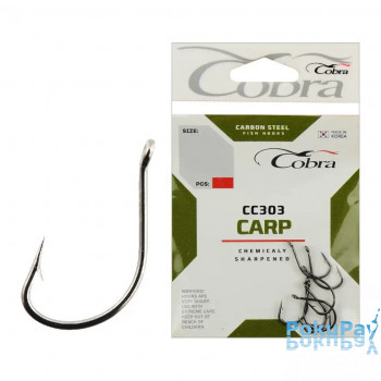 Гачок Cobra Carp №2 8шт (CC303-002)