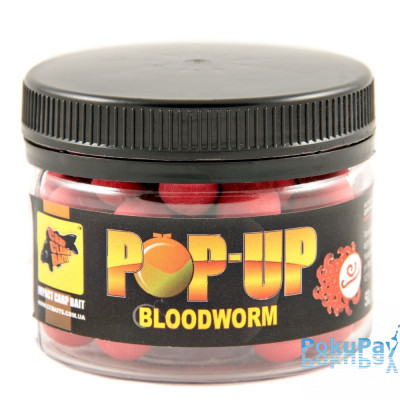 Бойлы CCBaits Pop-Ups Bloodworm 14mm 35gr (CCB001879)
