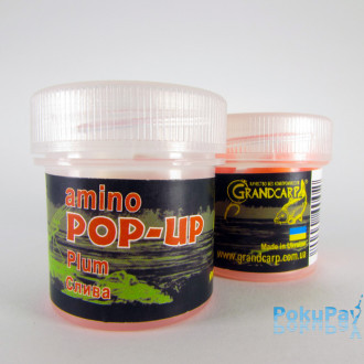 Бойли плаваючі Grandcarp Amino Pop-Up Plum (Слива) 10mm 15шт (PUP004)