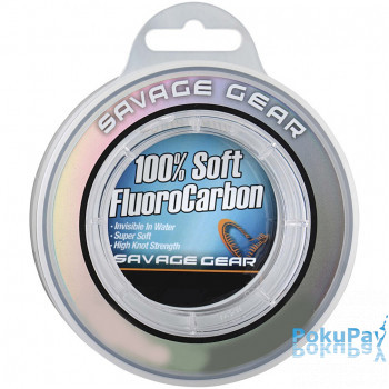 Флюорокарбон Savage Gear Soft Fluorocarbon 35m 0.46mm 12.3kg Clear