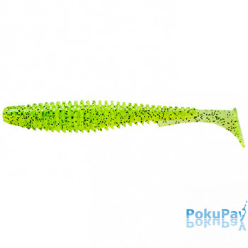 Віброхвіст FishUP U-Shad 2 #055 - Chartreuse/Black 10шт