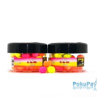 Бойли Grandcarp Amino Pop-UPs ColorMix Plum (Слива) 6•4mm 50 шт (PUP637)