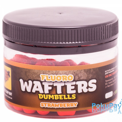 Бойлы CCBaits Fluoro Wafters Strawberry 30g (CCB003063)