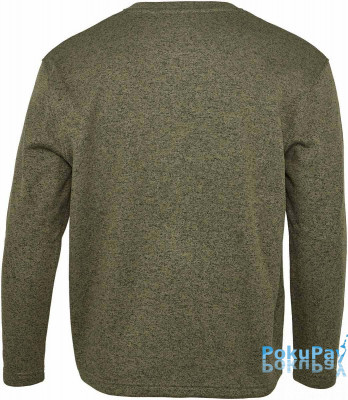 Пуловер Orbis Textil Herrenpullover Strick-Fleece XL оливковий
