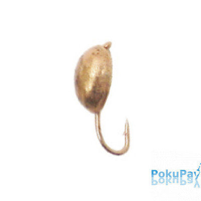 Мормышка вольфрамовая Sunfish Плавунец с ушком 0,9г 4мм Медь (2140-CU)
