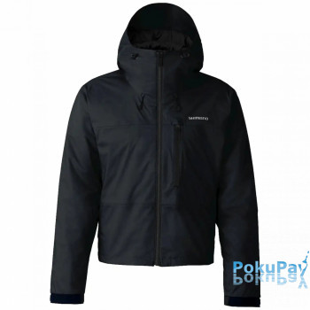 Куртка Shimano Durast Warm Short Rain Jacket L black