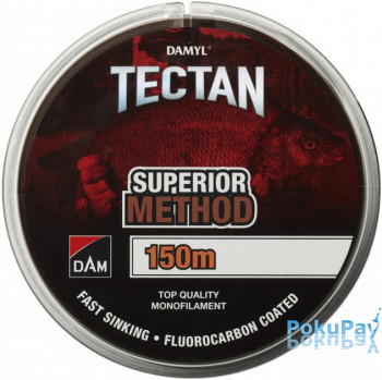 Леска DAM Damyl Tectan Superior FCC Method 150m 0.14mm 1.8kg коричневый (66211)